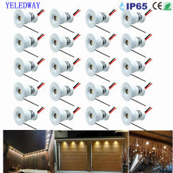 24V Led Mini Spotlight 1W 15mm Downlight 24V Dimmable Small IP65 LED Spot Lamps Hotel Cabinet Lights Home Ceiling Spot Lighting