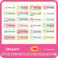 Unicorn 200pcs