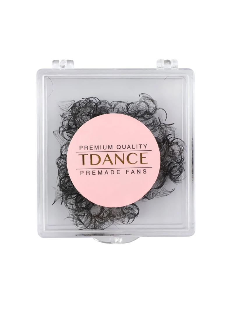 Description Picture 4 of itemTDANCE Loose Fan Lashes 500 Fans Pointy Base Eyelash Extensions 5D 6D 8D 10D Premade Medium Stem Sharp Thin Russian Volume Lash