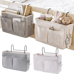 Portable Baby Care Hanging Organizers Crib Storage Cradle Baby Crib Organizer Diaper Bag Linen Baby Bed Accessories