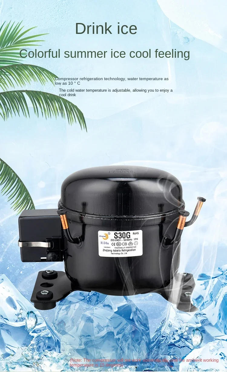 Description Picture 6 of itemWater dispenser compressor refrigeration vertical double door with refrigerated ice warm home office multi-purpose 220V