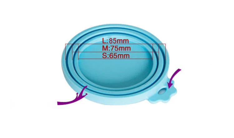 Description Picture 5 of itemSilicone Stretch lids Canning lids Reusable Sealed Against moisture Pet Canning Fresh-keeping lid Kitchen tools accessories T021
