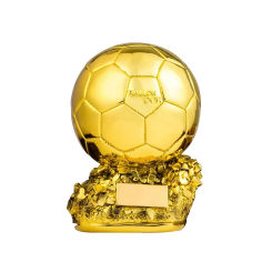 Soccer Trophy Golden Ball Ball Best Player Award Commemorative Gift DOR новый год room decor decoración hogar новогодний декор