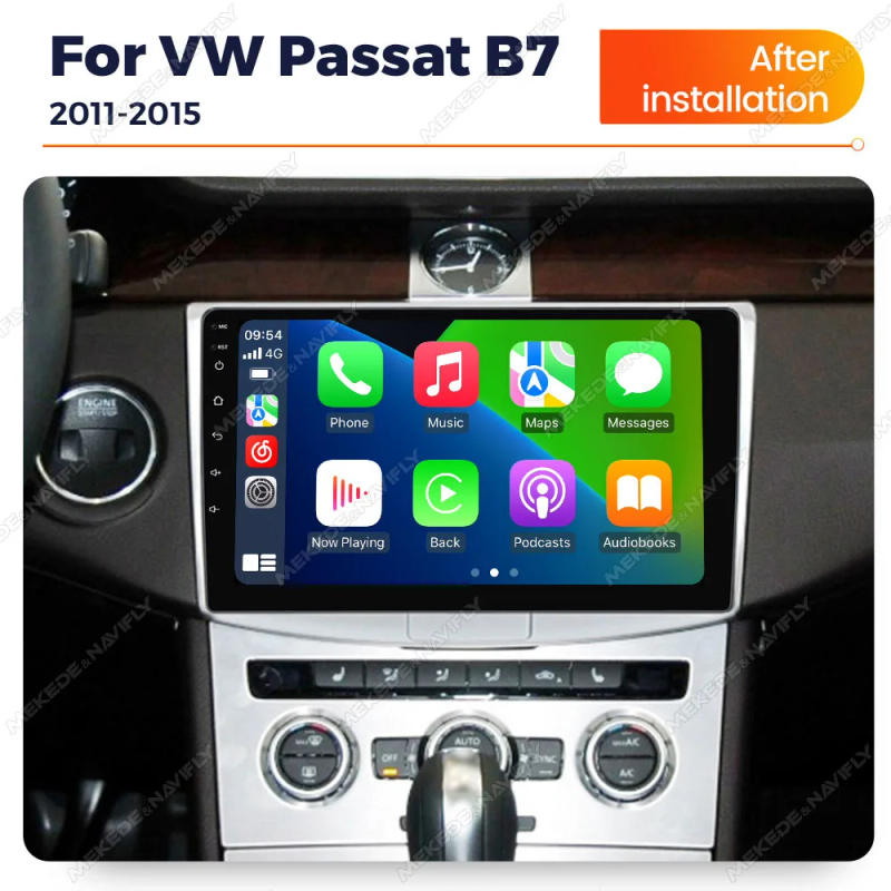 Description Picture 6 of item2+32GB Android 14 CarPlay For VW Volkswagen Passat B7 B6 CC Magotan 2010 - 2015 GPS Multimedia Car Radio Intelligentes System BT