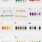 50Colors 10sets