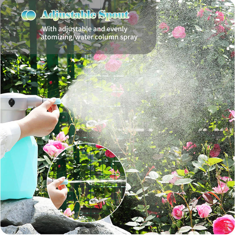 Description Picture 6 of item2L USB Handheld Automatic Garden Sprayer Electric Plant Mister Spray Bottle Watering Can Spritzer Adjustable Spout Plant Tools