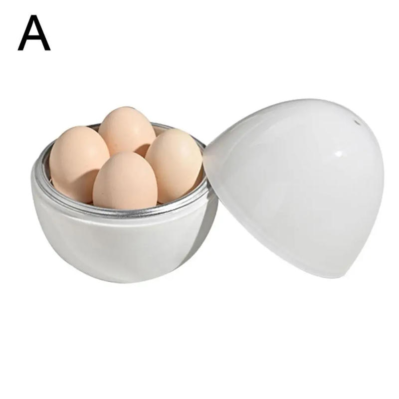 Description Picture 4 of itemMicrowave egg boiler eggy Microwave Egg Poachers Cooker Steamer Box for Chicken and Quail Eggs Kitchen Tools Egg Tools