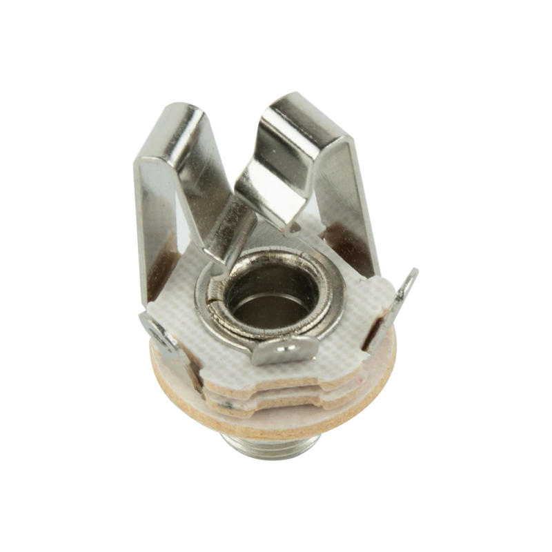 Description Picture 3 of item6.35mm Electric Guitar Jacks 3 Pole Stereo Panel Mount Plug Sockets Connector Guitar Jack For Active Pickups Guitar Bass Stereo