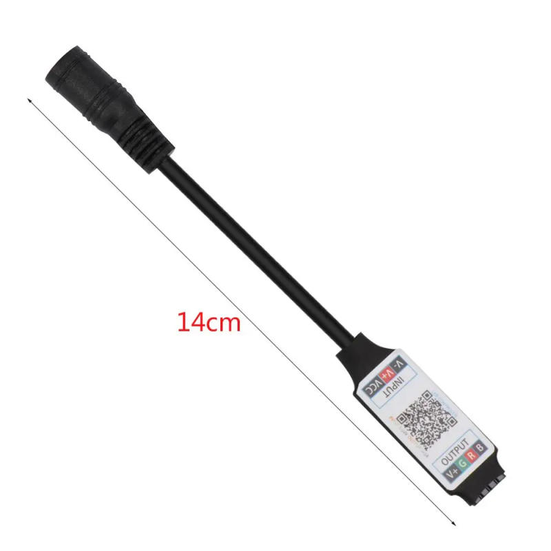 Description Picture 4 of itemFor 5050 3528 Mini Smart Wireless DC 5-24V LED Light Strip Adapter Bluetooth RGB Controller