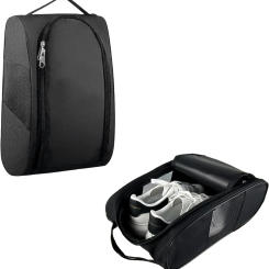 Portable Golf Shoe Bag Oxford Cloth Shoe Carrier Bags Breathable Lightweight Golf Handbag Dustproof Football Tennis Shoe Bag