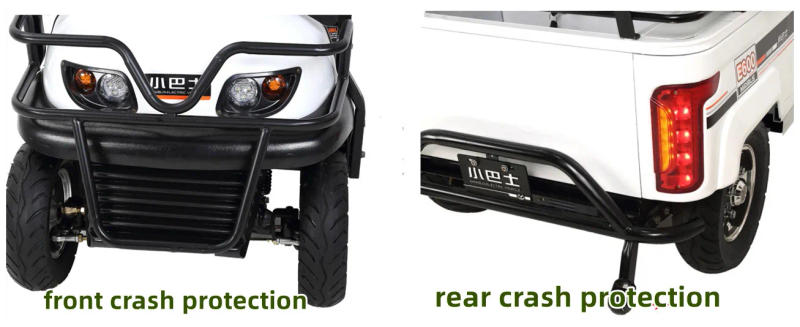 Description Picture 5 of itemNew 2 3 4 Seat Mini Bus Electric Four Wheeler With Roof Scenic Sightseeing Car Double Row Seat Scooter Electric Golf Cart