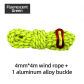 4m rope green