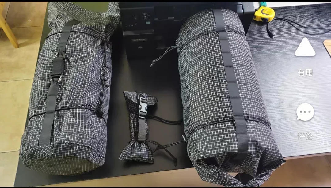 Description Picture 6 of itemUHMWPE Storage Bag Outdoor Hiking Camping Equipment Ultralight Storage Bags Tent/Sleeping Bags/Moon Chair/tent Pole Sundries Bag