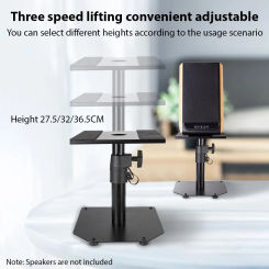 Speaker Stands Desktop Monitoring Speaker C-shaped Clamp Rack Professional Lifting Stand Recording Studio Surround Sound Stands