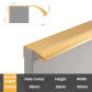 Brushed Gold 120mm