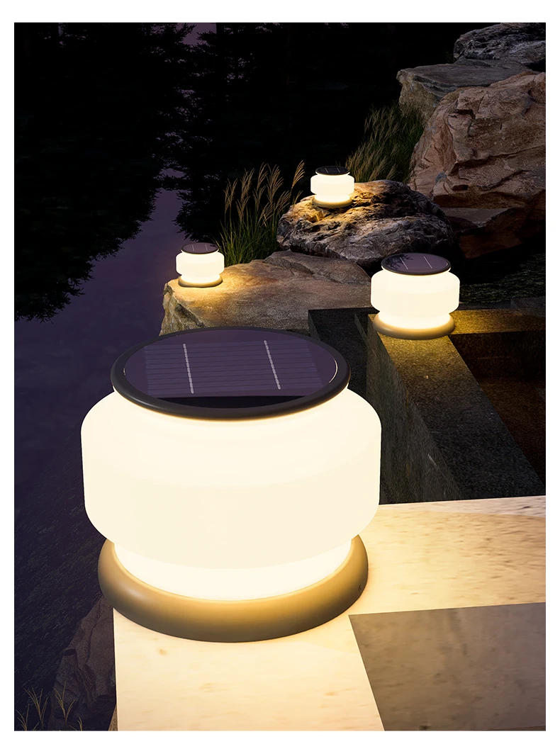 Description Picture 6 of itemBBD 2538 Waterproof IP65 Solar Powered Outdoor Light Led Lamp Landscape Street Light Exterior Garden Modern Decoration