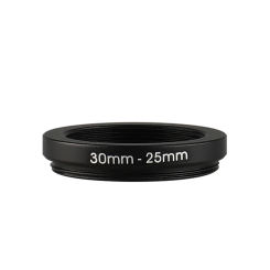 Aluminum Step Down Filter Ring 30mm-25mm 30-25mm 30 to 25 Filter Adapter Lens Adapter for Canon Nikon Sony DSLR Camera Lens