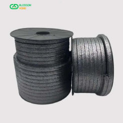 New 6mm x 6mm Graphite Braided Packing Graphite Wire Rod Pump Valve Seal Graphite Stuffing Sealing Graphite Gland Packing Rope