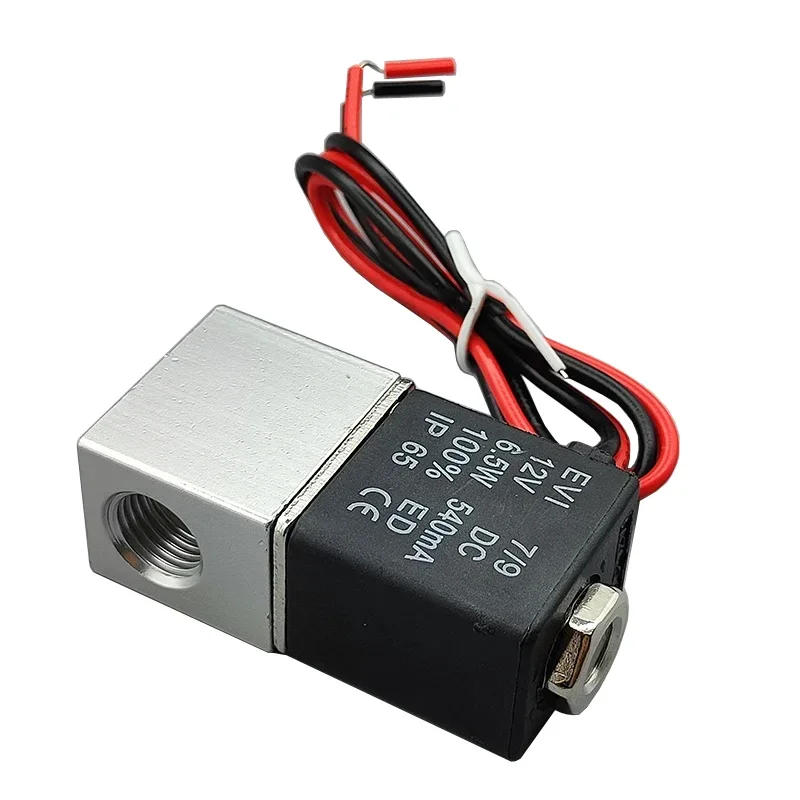Description Picture 4 of itemCompressor Valve 12V 24V AC 110V 220V Solenoid Valve 1/4'' 1/8'' 2-Way Normally Closed Direct-acting Pneumatic for Water Air Oil