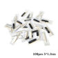 100p 5cm black white