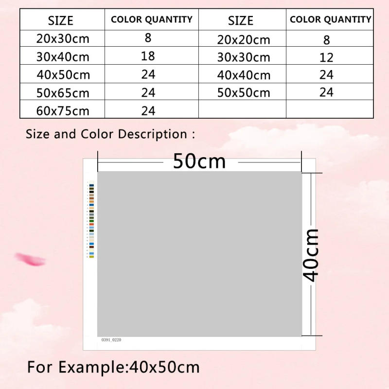 Description Picture 6 of itemAZQSD Painting by Numbers For Adults Dragon Animal Pictures By Numbers Hand Paint Kits Modern Diy Gift Wall Decoration