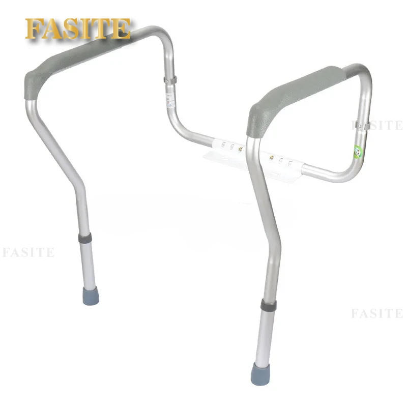 Description Picture 6 of itemAdjustable Toilet Safety Rails Bathroom Accessories AntiSlip Frame Rack Shower Grab Bar Elderly Pregnant Support Handrail