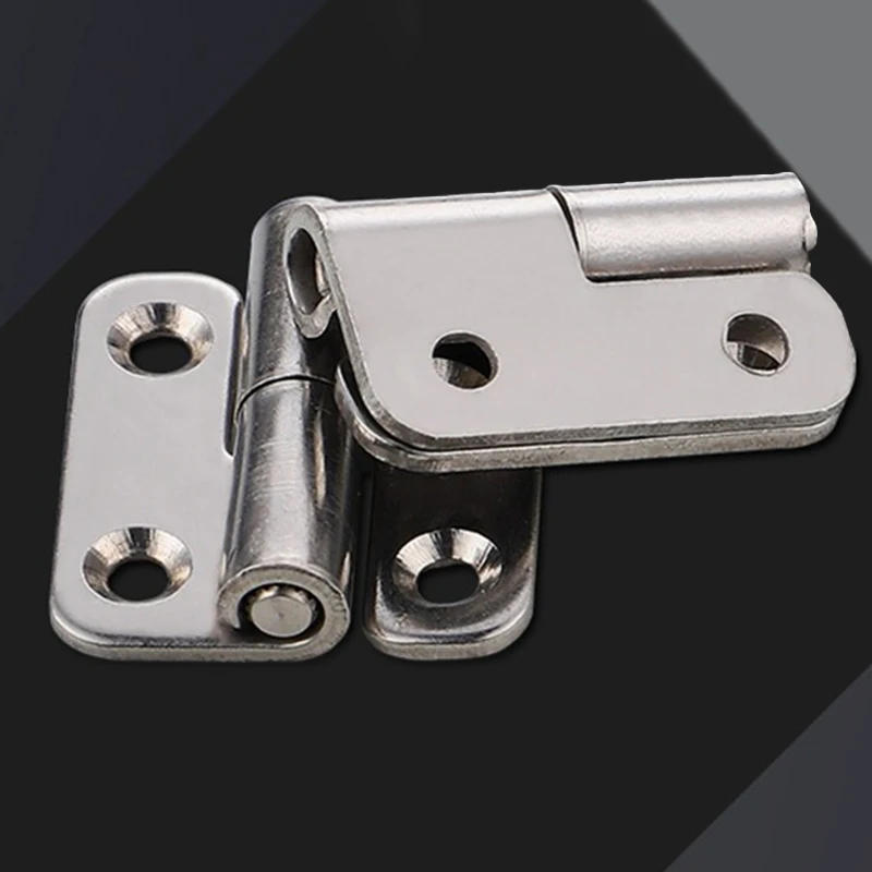 Description Picture 4 of itemStainless Steel Thicken Detachable Hinge Removable High Quality Concealed Cabinet Round Hinge For Aluminum Doors Bathroom Door