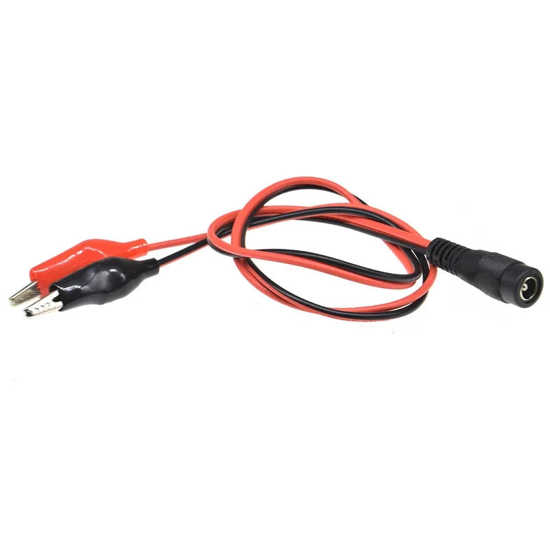 Description Picture 6 of itemDC Male/Female Jack Connector Alligator Clips Crocodile Wire 12V Power Cable To 2 Alligator Clip Connected Voltage 5.5*2.1mm