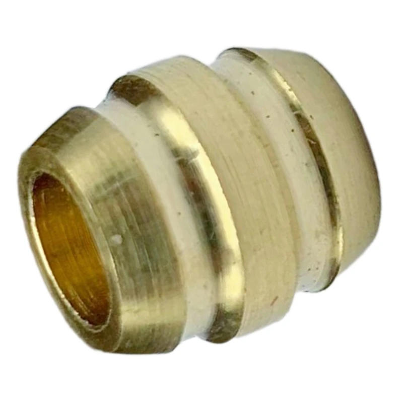 Description Picture 5 of itemBrass Hollow Umbrella Rope Pendant Knife Bead Paracord Outdoor Lanyard Umbrella Rope Cord Pendant for Camping Hiking