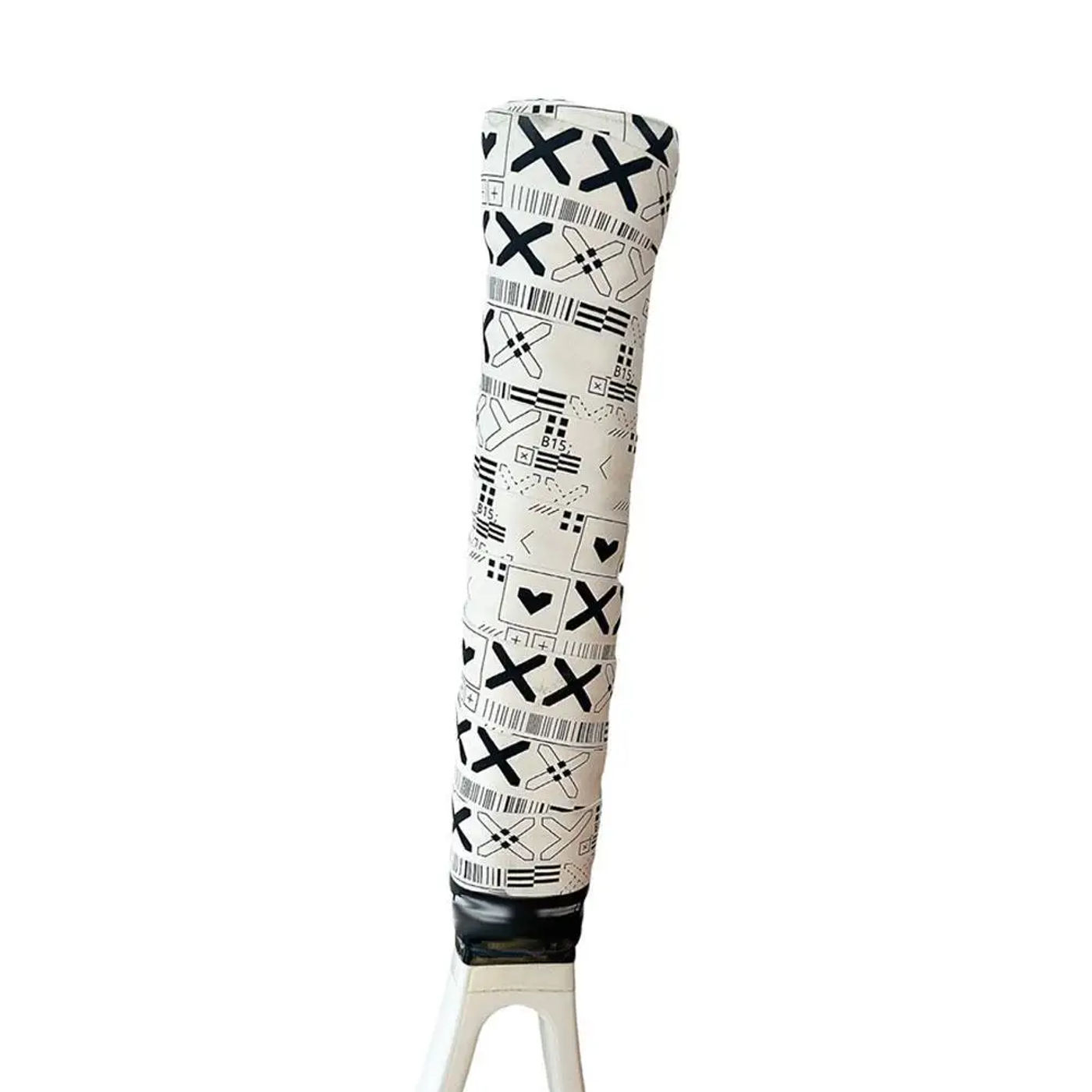 Description Picture 4 of itemBadminton Tennis Racket Grip Rubber Individual Matte Print Dry Anti-slip, Accessories Protective Strap Grip Wicks Sweat Gri I2L5