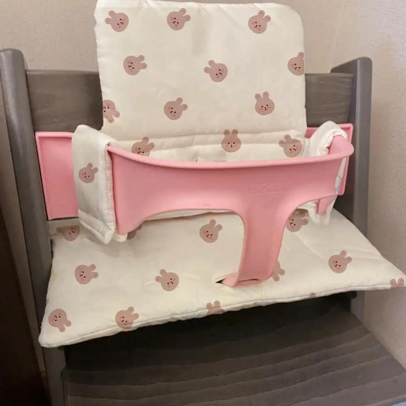 Description Picture 6 of item1Pcs Seat Cushion for Infants Baby High Chair Cushion,Cartoon Bear Chair Back Cushion and Seat Cushion,High Chair Accessories