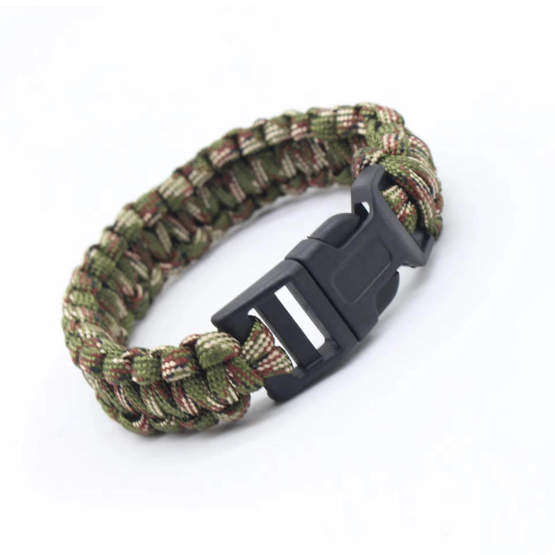 Description Picture 5 of itemOutdoor Paracord 23cm Adjustable Cobra Weave Camping Multi- Emergency Plaited Escape Survival Bracelet Climbing Tool