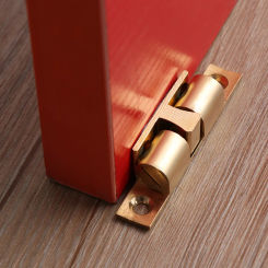 Brass Cabinet Catches With Screws Wardrobe Stopper Door Lock Buckle Damper Buffer Inner Lock Cupboard Switch Closer Hardware