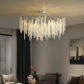 silver chandelier