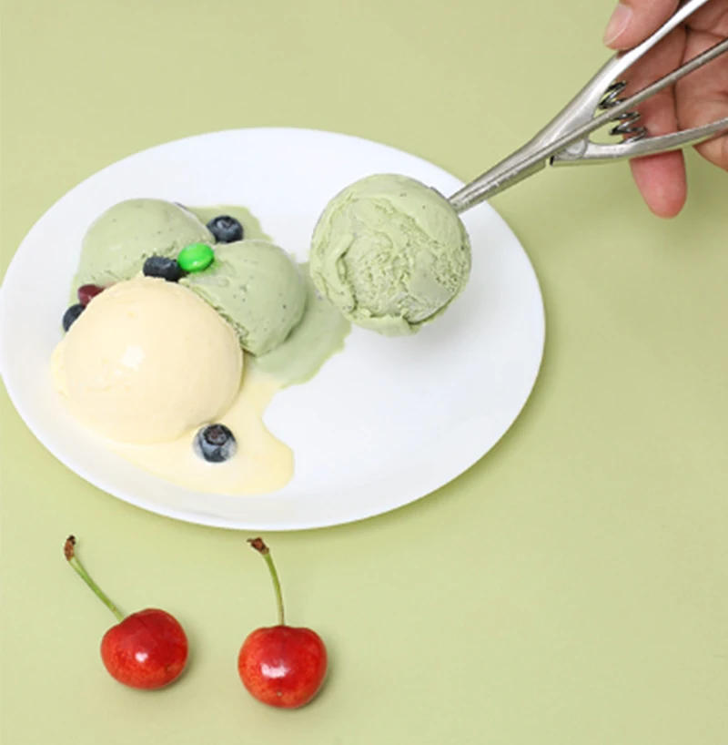 Description Picture 2 of itemSimple Stainless Steel Digging Spoon Ice Cream Spoon Haagen Dazs Ice Cream Scoop Fruit Scoop Household Kitchen Tools