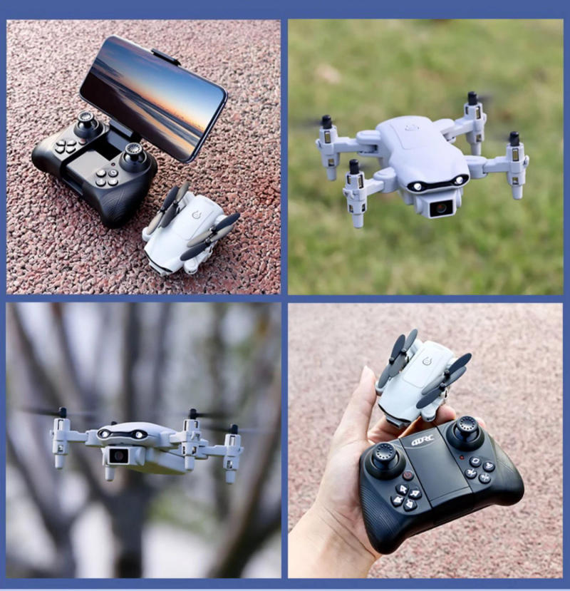 Description Picture 2 of item4DRC V9 Mini Drone with 4K HD Camera FPV Video RC Quadcopter Small Helicopter for Beginners Toys for Kids Gifts Altitude Hold