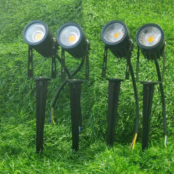 220V110V12V 3W 5W LED Garden Lights Outdoor LED Waterprof Lawn Lamp Landscape Spike Bulb IP65 Led Light Garden Path Spotlights