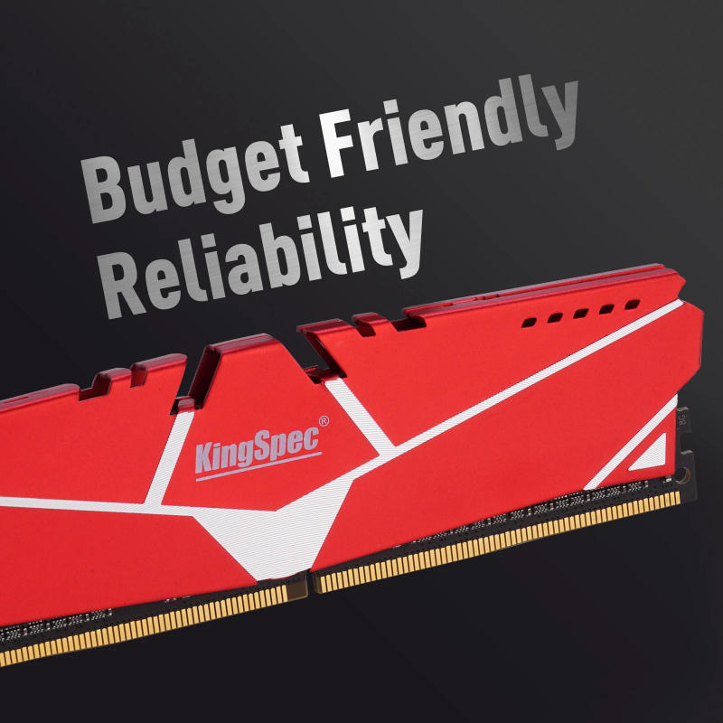 Description Picture 5 of itemKingSpec Memoria Ram Ddr4 16GB 8GB Desktop Heatsink Memory Ram 3200mhz Udimm 2666MHz 3200MHz Dimm Rams for Computer PC