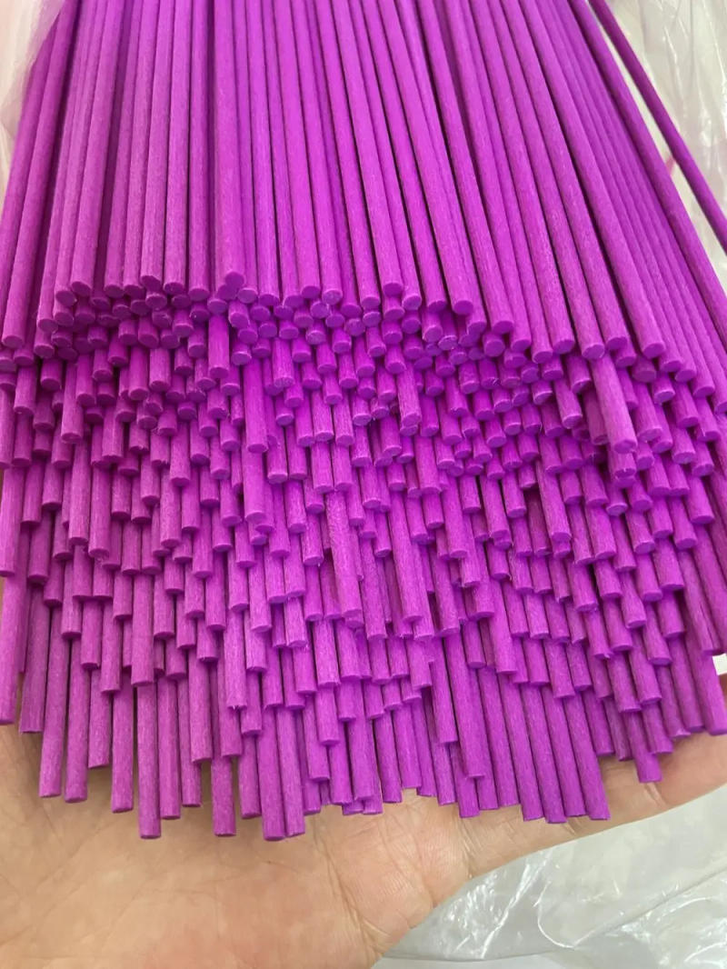 Description Picture 6 of item100PCS L19CM X 3MM Colourful Essential Oil Diffuser Fiber Sticks For Aroma Decor Reed Diffuser Rattan Sticks For Home Fragrance