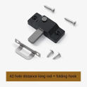 Sliding Door Window Latch Zinc Alloy Anti-theft Security Spring Bolt Latch Cabinet Buckle Door Hasps Lock Furniture Hardware