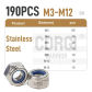Lock nuts kit  B