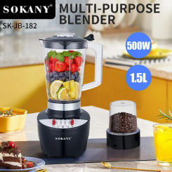 500W Electric Portable Kitchen Blender Mixer Machine 1500ML Juicer Cup Mini Food Processors 220V Chopper Bean Coffee Grinder 착즙기