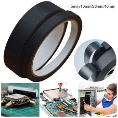 Nylon Reinforced Tape Black Single-sided Self-adhesive Tape For Shoe Handbag Oxford Cloth Tape 50M/Roll