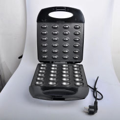 Houselin Walnut Cake Maker, Automatic Mini Nut Waffle Bread Machine Sandwich Iron,Toaster Baking Breakfast Pan Oven, Snacks