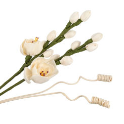 4PCS Willow Branch Flower Head Rattan Sticks Fireless Fragrances Reed Diffuser Stick Diy Ornaments Home Decor