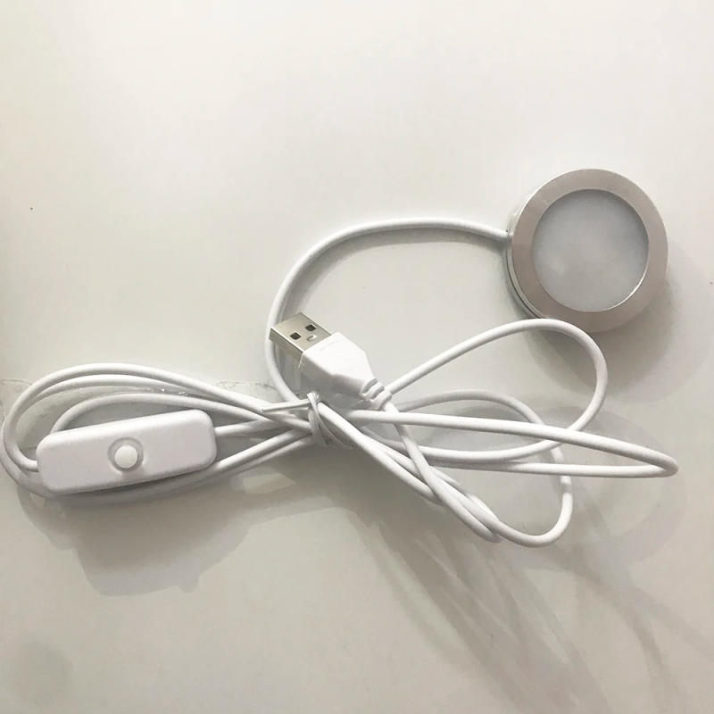 Description Picture 6 of itemUSB 5V RGB Spotlight 3W Surface Installation Remote Controller LED Simple Ceiling Light Wine Cabinet Light Ultra Thin 8mm.