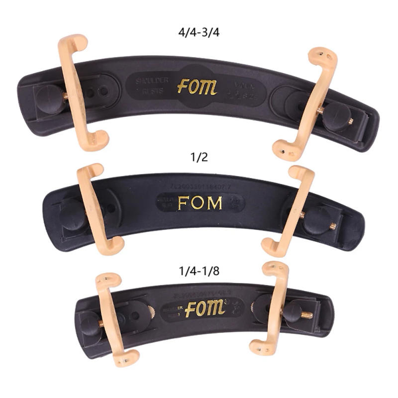 Description Picture 3 of itemViolin Shoulder Rest Padded Fiddle Soft Cotton Sponge Cushion Adjustable Support For 1/8 1/4 3/4 4/4 Violins Accessories