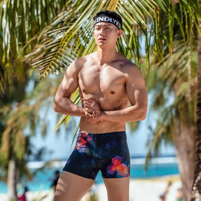 Description Picture 5 of itemMens Jammers Swimming Trunks Beach Shorts Swim Surf Trunks Quick Dry Summer Surf Swimwear Triathlon Sports Swimsuit