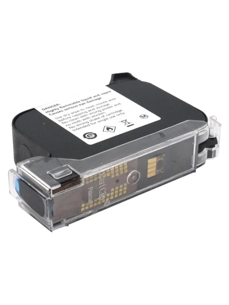 Description Picture 4 of item2588 42ML Black Red Blue Green Printer Ink Cartridge Quick-drying 12.7mm Print Height Universal for Handheld Inkjet Printer