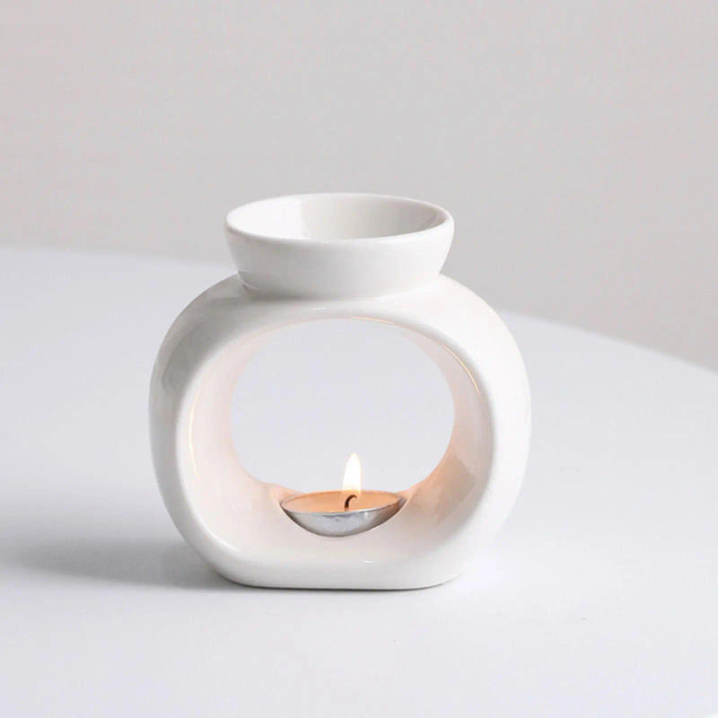 Description Picture 3 of itemEssential Oil Burner Wax Melt Burner Candle Holder Decorative Aroma Oil Warmer